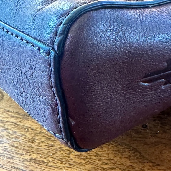 Frye Chocolate Brown Small Messenger Cross Body Bag - Picture 8 of 16